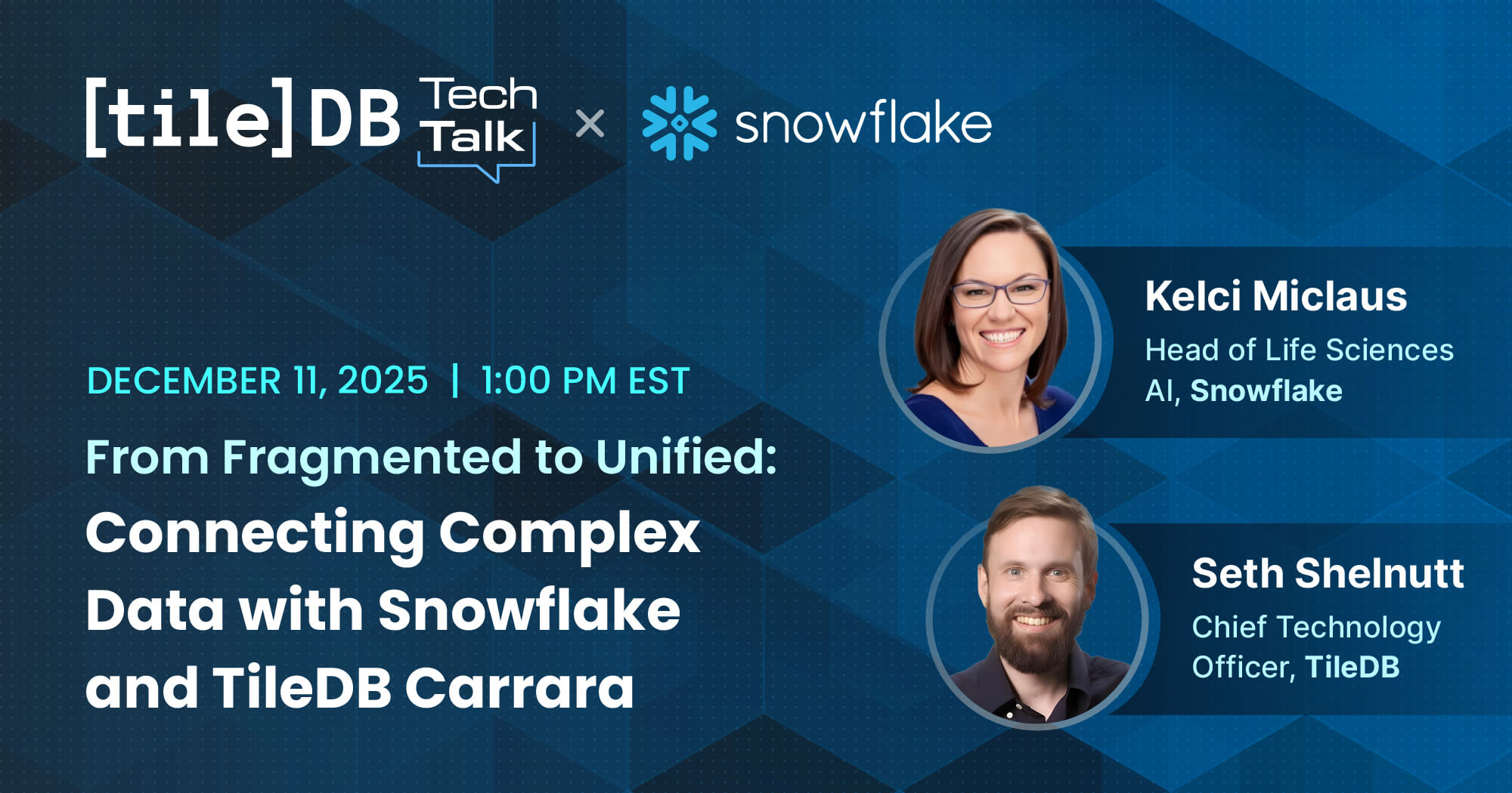 TileDB Tech Talk - December 2025