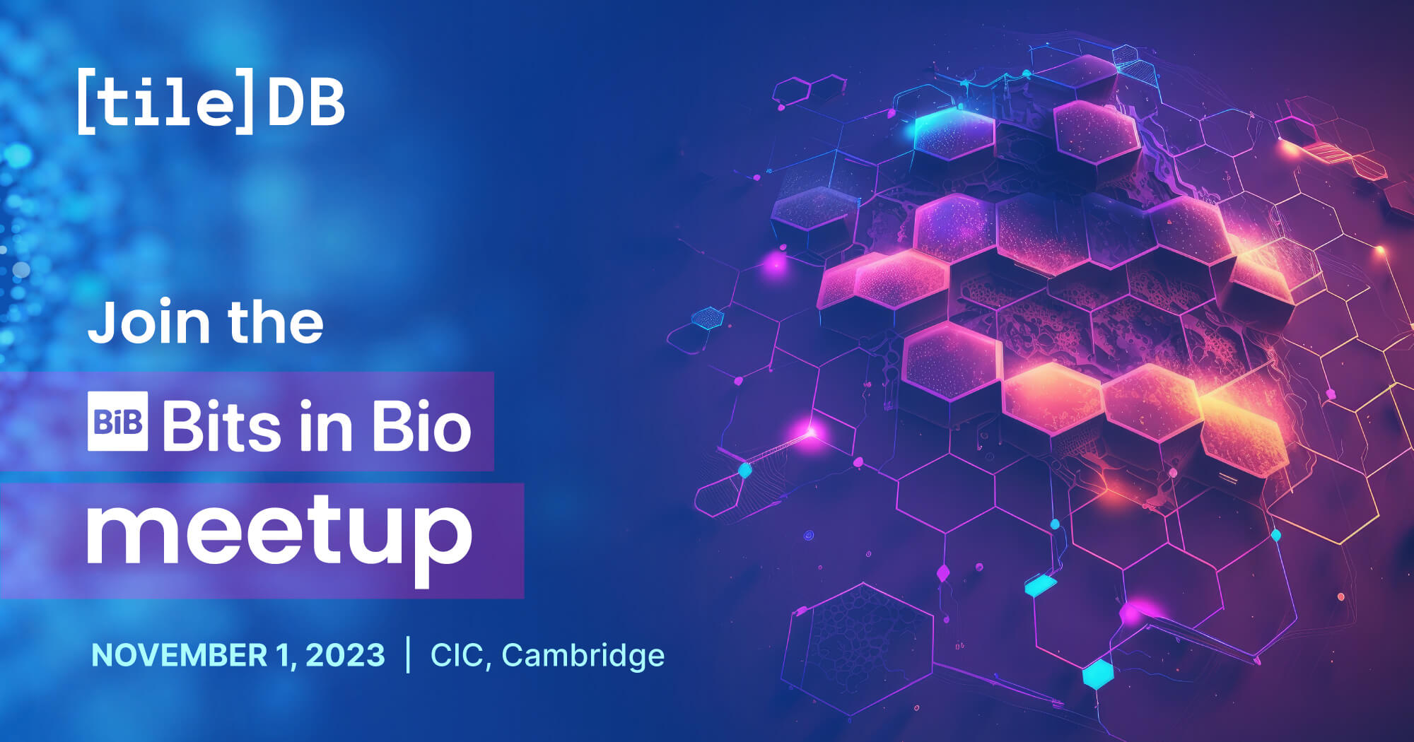 TileDB @Bits in Bio Cambridge 2023