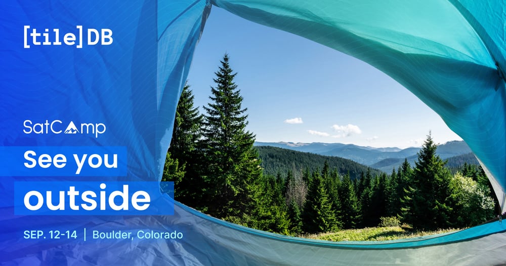 TileDB @SatCamp2023 TileDB @SatCamp2023